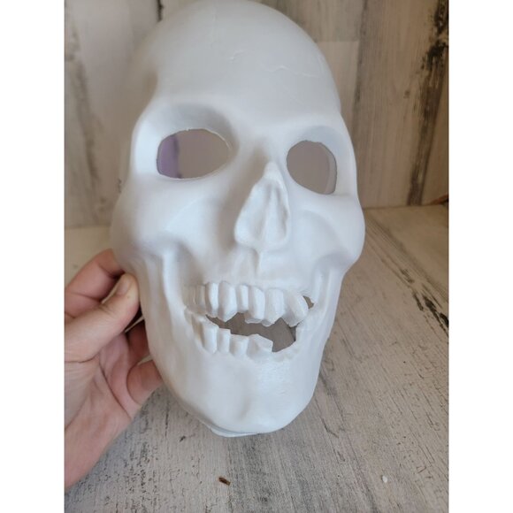 Unique skeleton seeing eye holographic mask Halloween costume - Picture 6 of 9